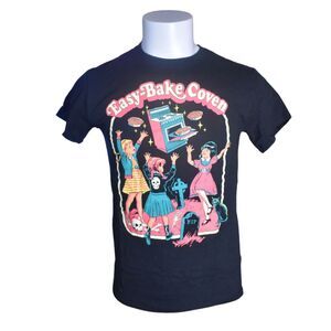 Creepy Co Easy Bake Coven Short Sleeve Tee Black Witchcraft Small